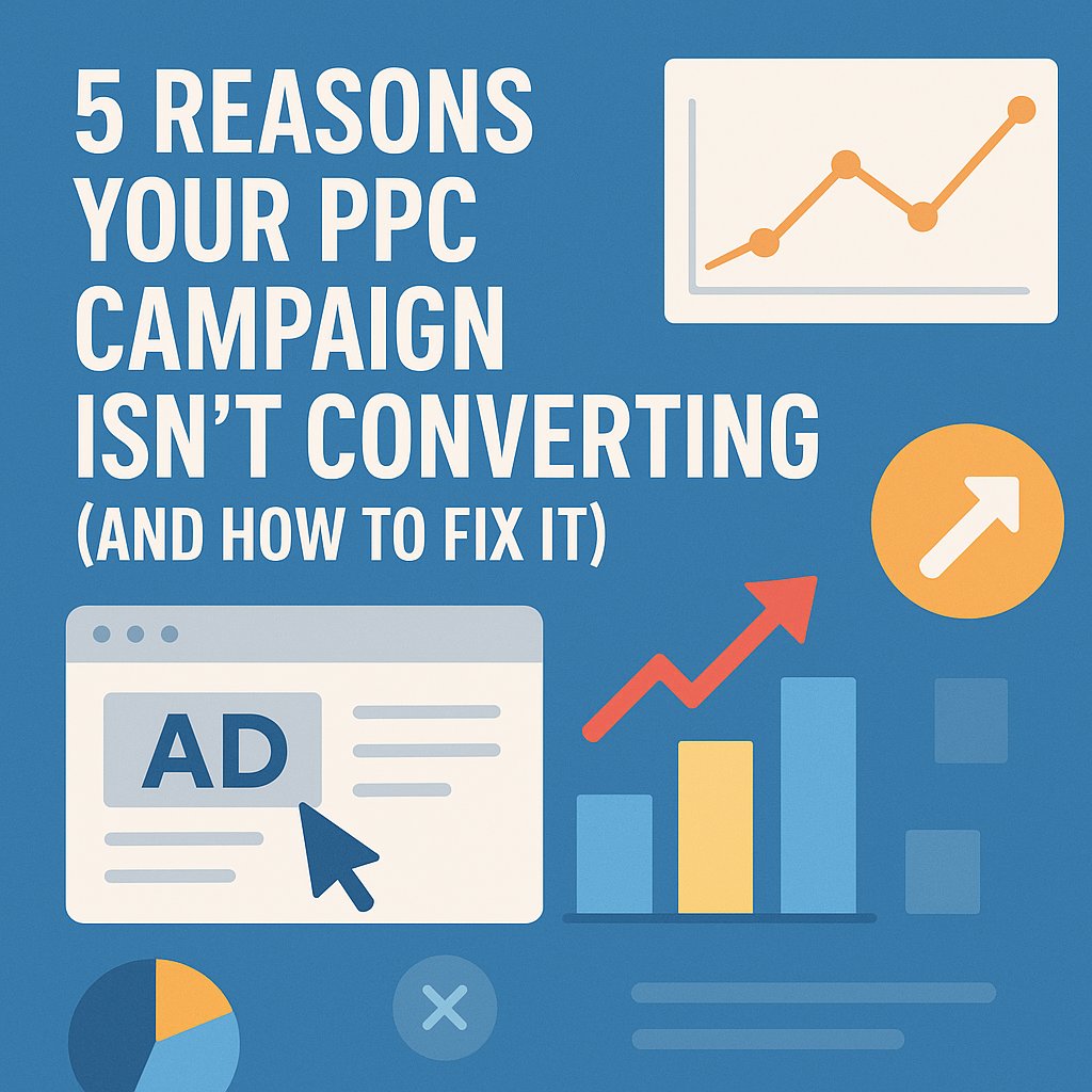 5 Reasons Your PPC Campaign Isn’t Converting (and How to Fix It)