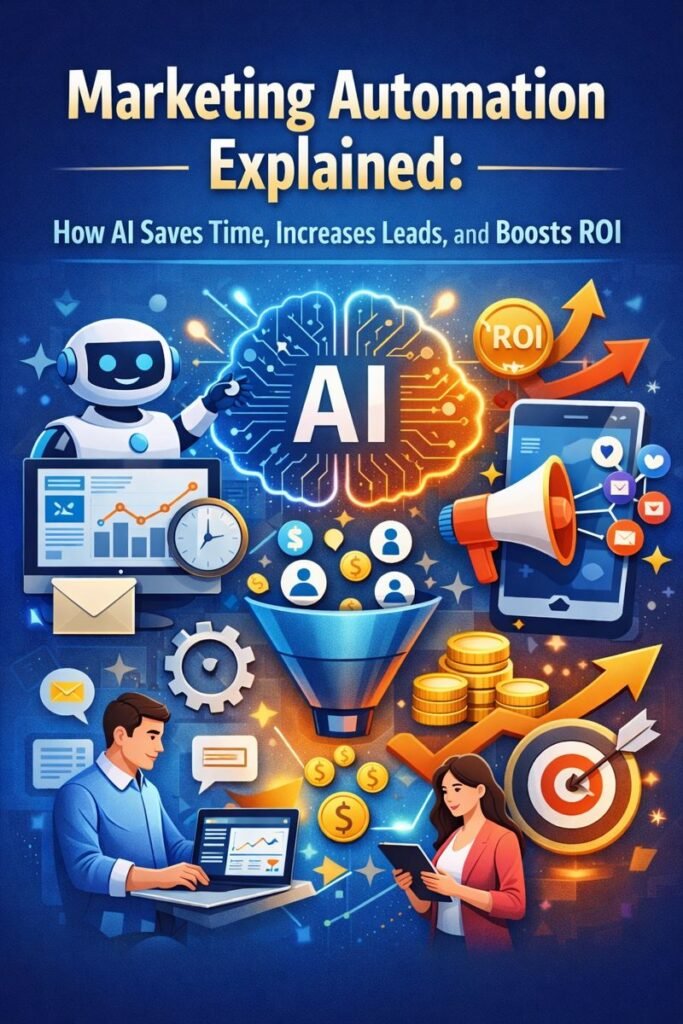 Marketing Automation Explained: How AI Saves Time, Increases Leads, and Boosts ROI
