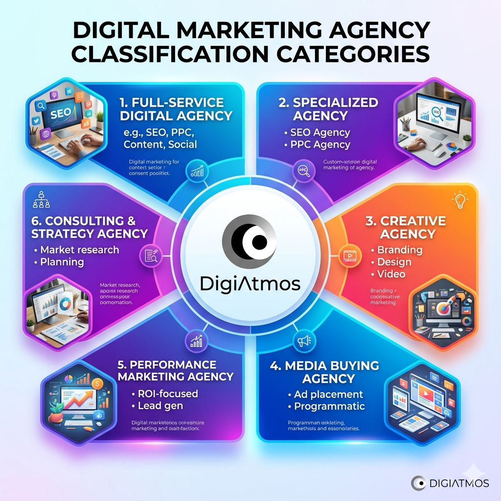 Digital Marketing Agency Classification Categories