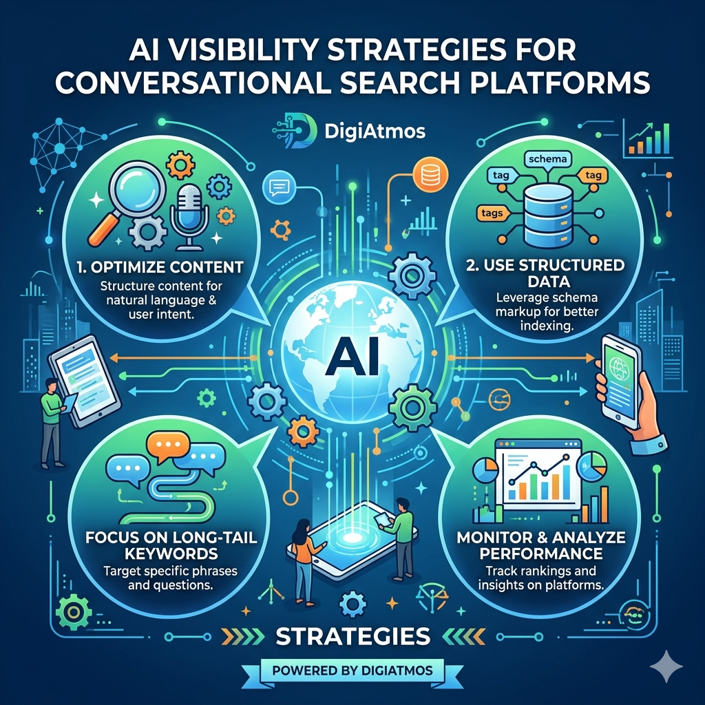 AI Visibility Strategies for Conversational Search Platforms