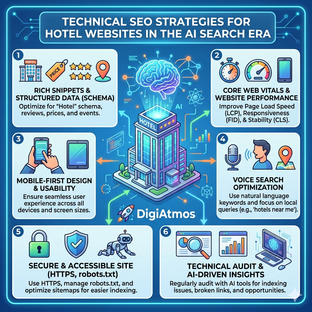 Technical SEO Strategies for Hotel Websites in the AI Search Era
